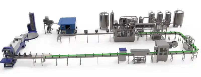 bottled water production line