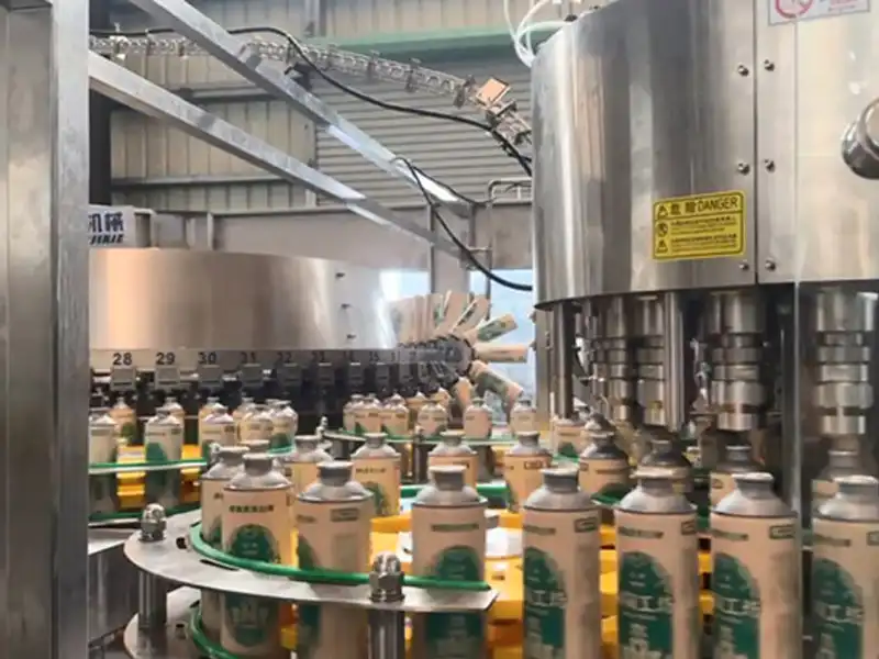 Beer Filling Production Line Solution
