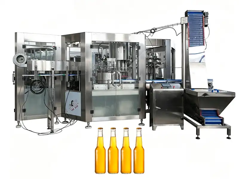 Glass Bottle Carbonated Drink Filling Line