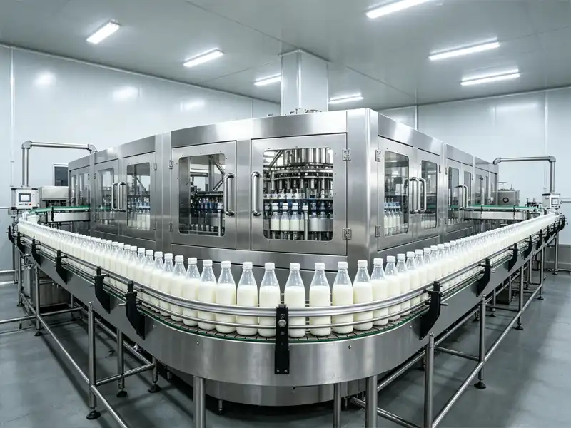 Milk Bottle Filling Machine