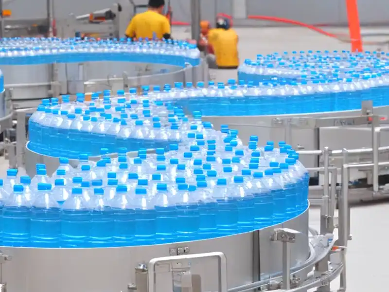 Small Bottle Water Filling Line