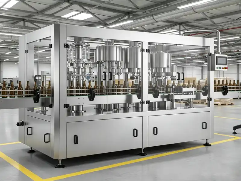 beer filling production line