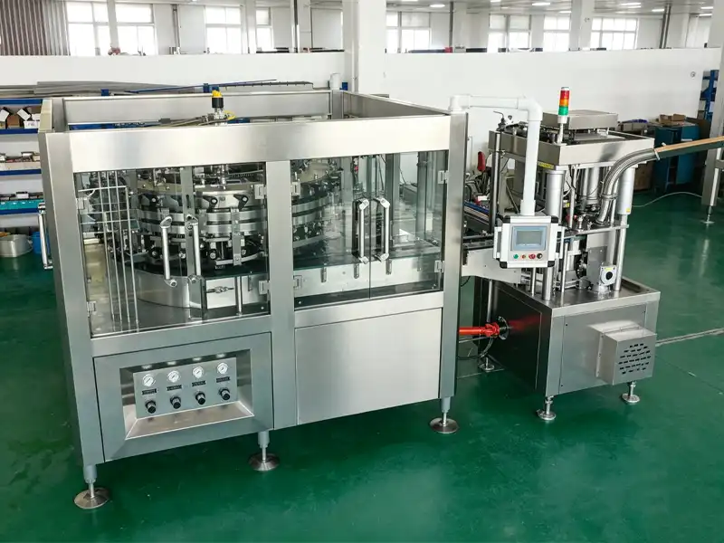 beer filling production line