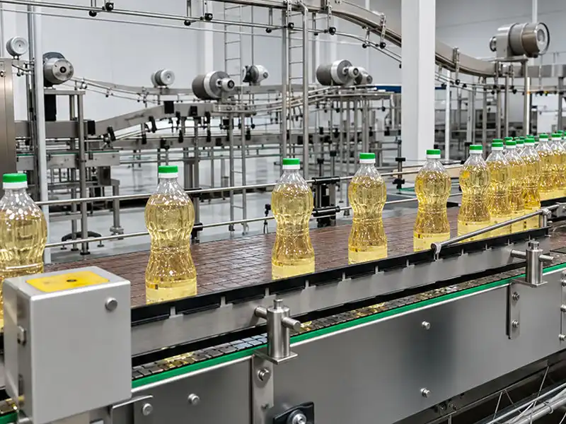 edible oil filling production line