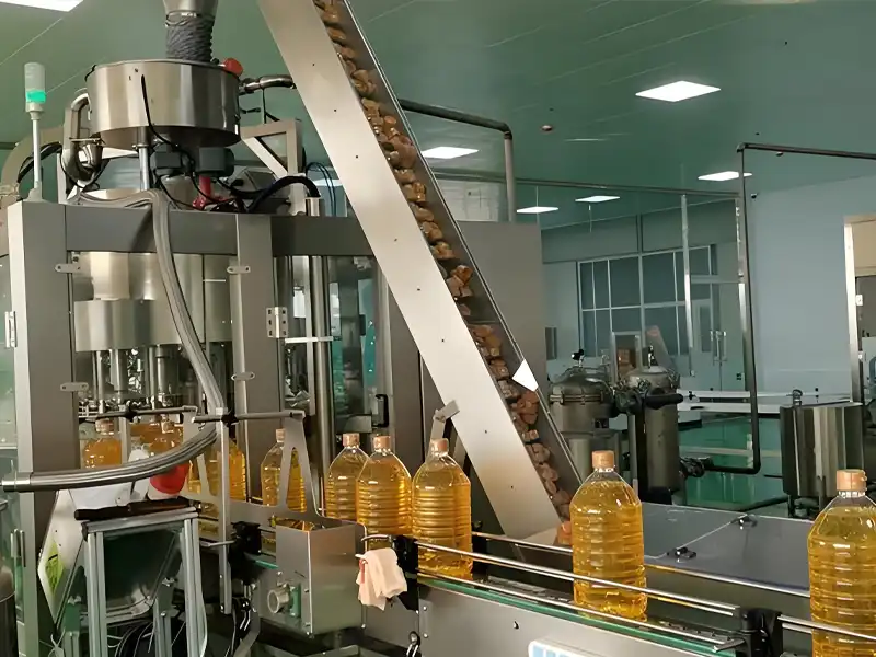 edible oil filling production line