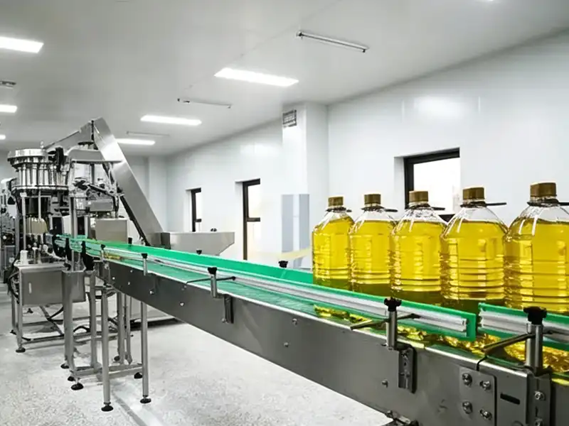 edible oil filling production line