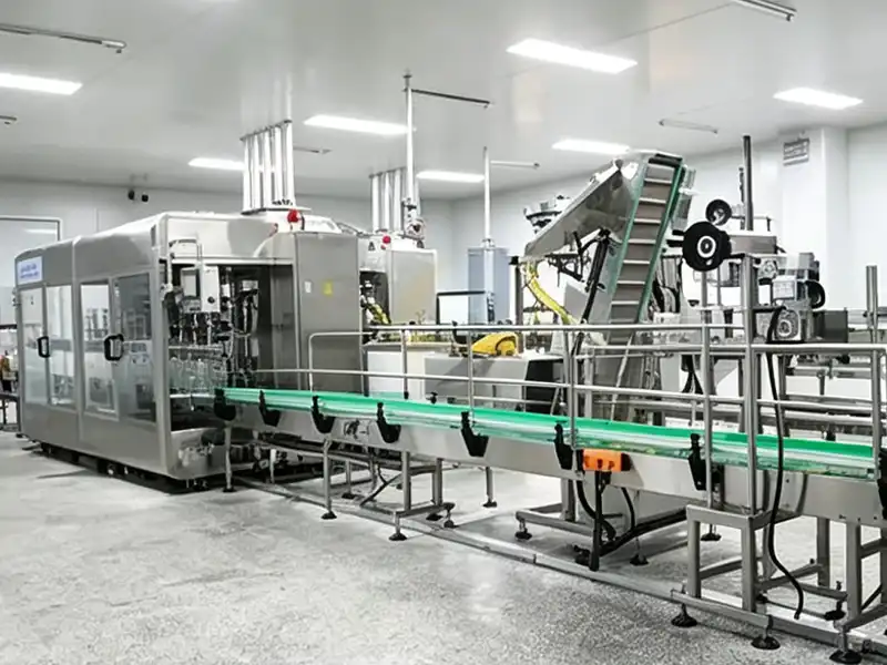 edible oil filling production line