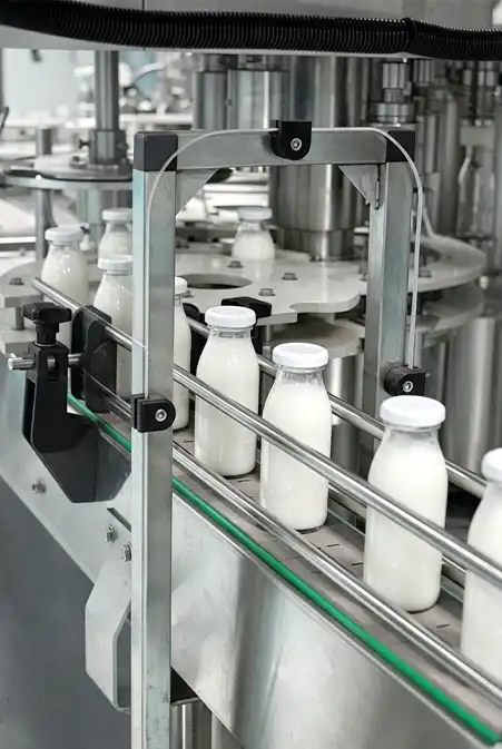 milk production line
