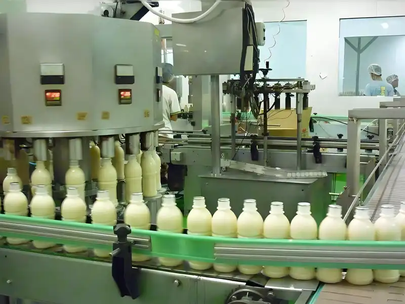 milk production line