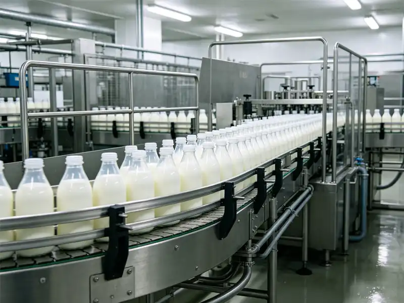 milk production line
