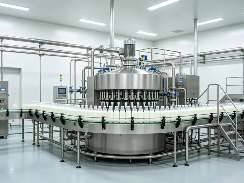 milk production line