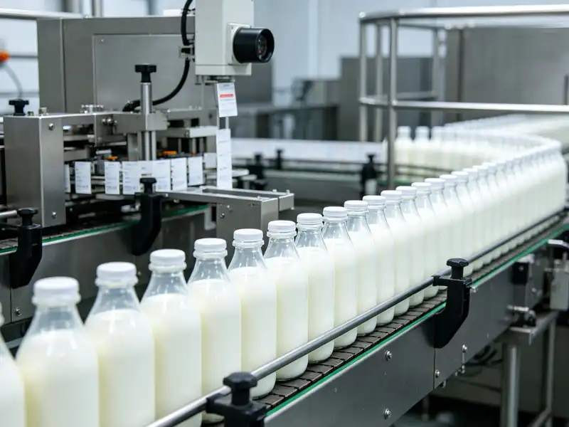 milk production line