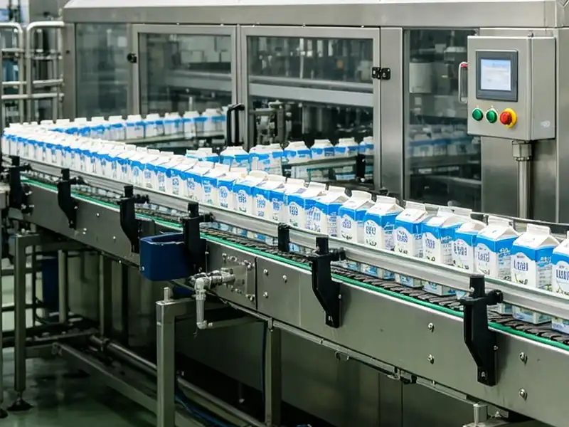 milk production line
