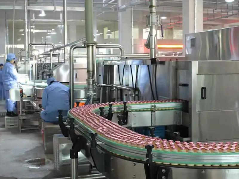 milk production line