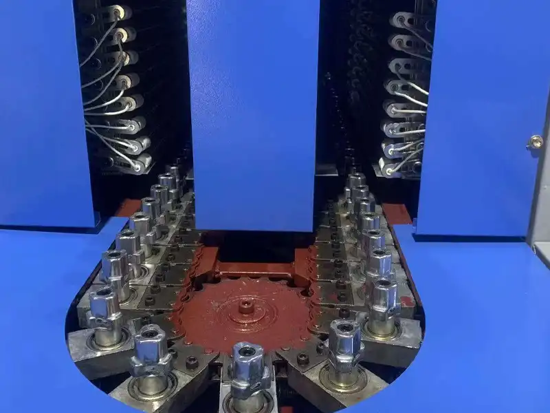 semi auto bottle blowing machine