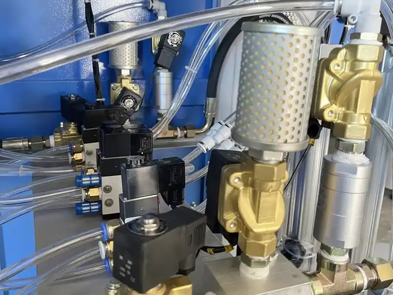 semi auto bottle blowing machine