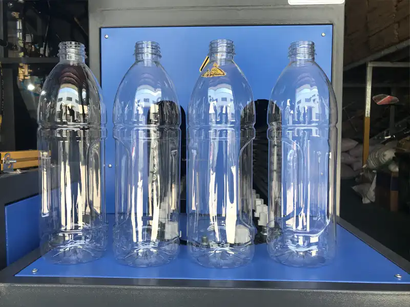 semi auto bottle blowing machine