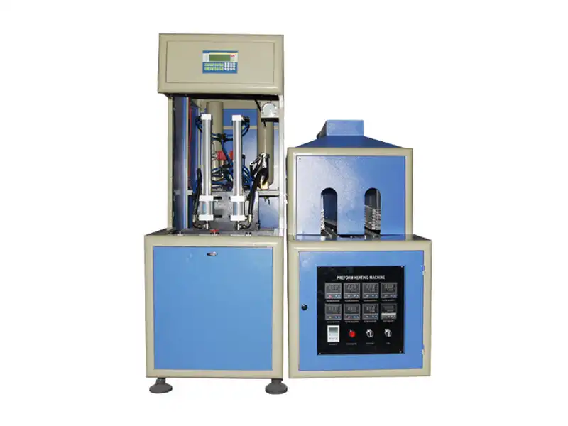 semi auto bottle blowing machine