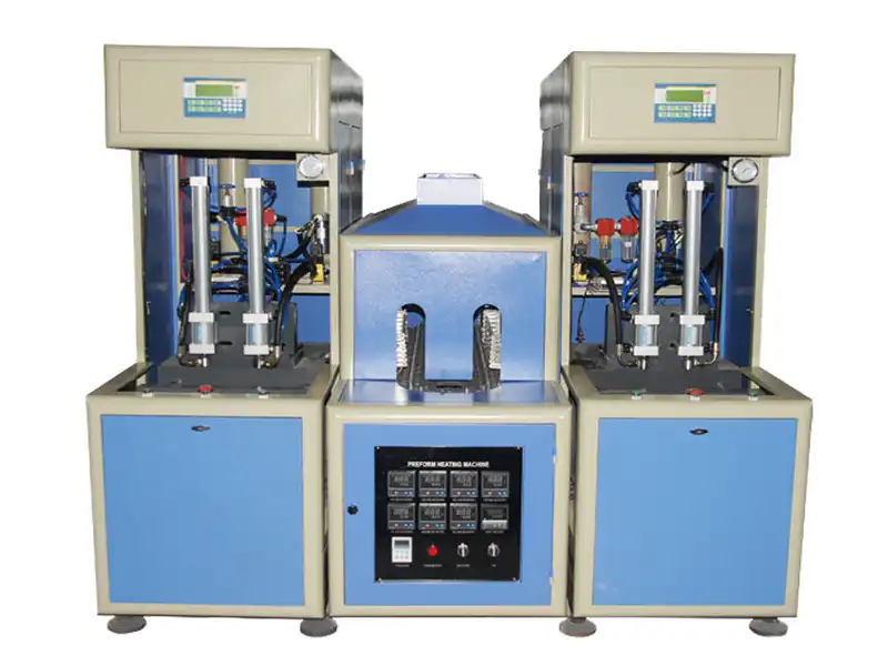 semi auto bottle blowing machine