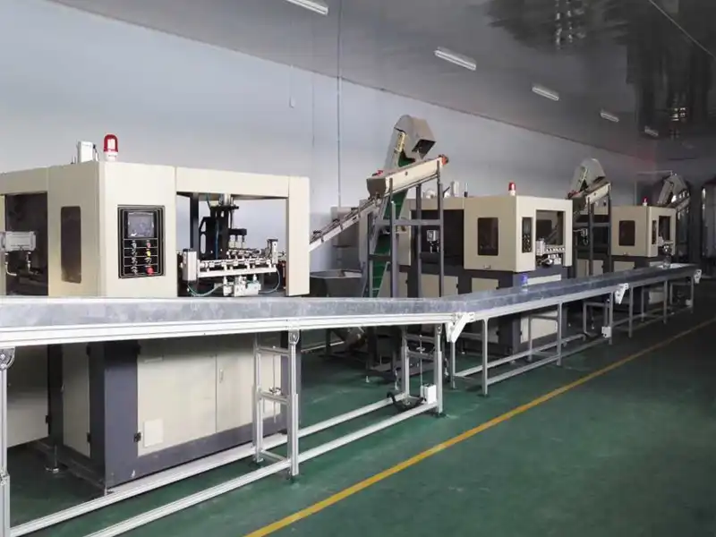 semi auto bottle blowing machine