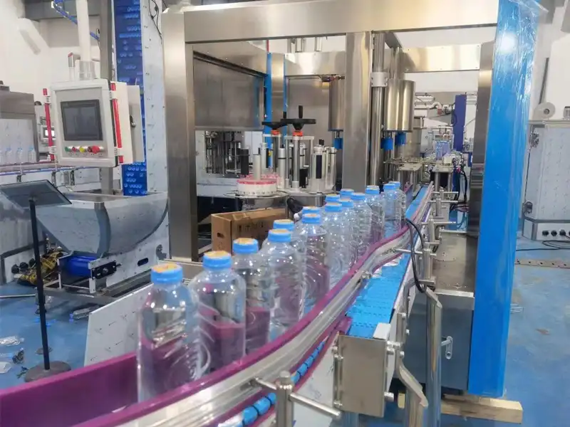 small bottling machine