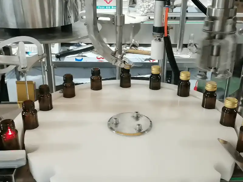 small bottling machine