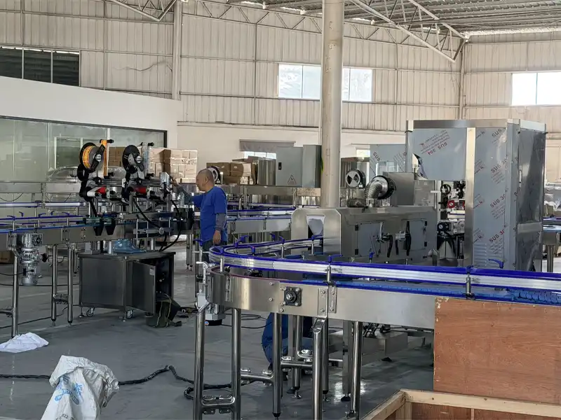 small bottling machine