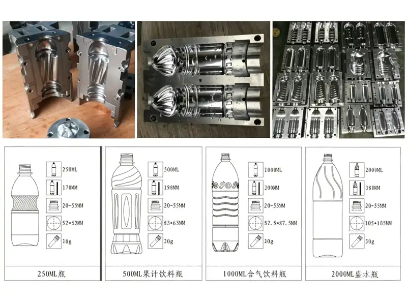 water bottle blow molding machine