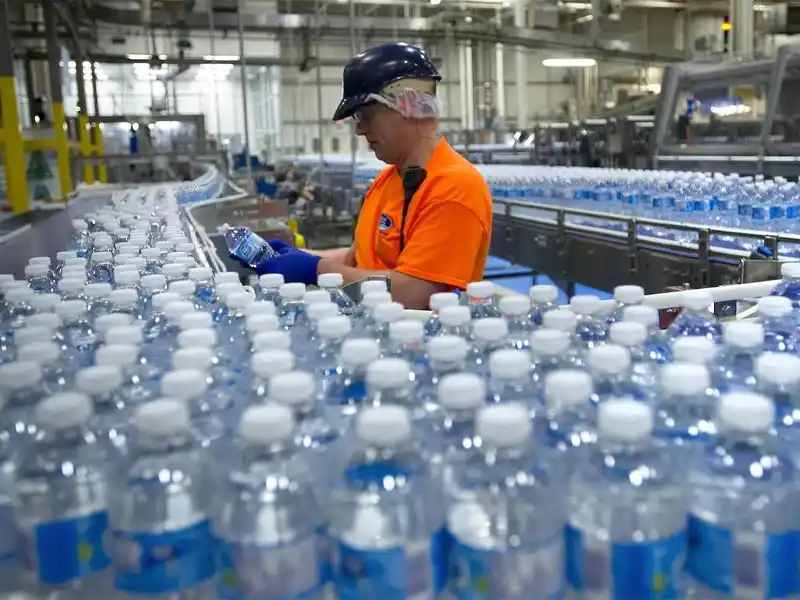 automatic bottling line