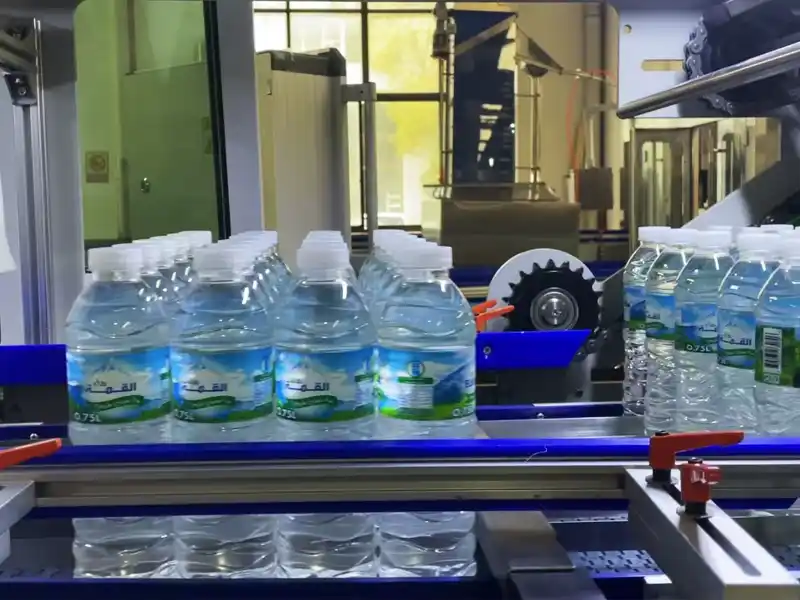 automatic bottling line
